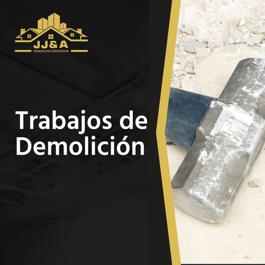 Trabajos de Demolición